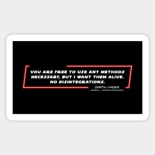 EP5 - DV - Disintegrations - Quote Sticker